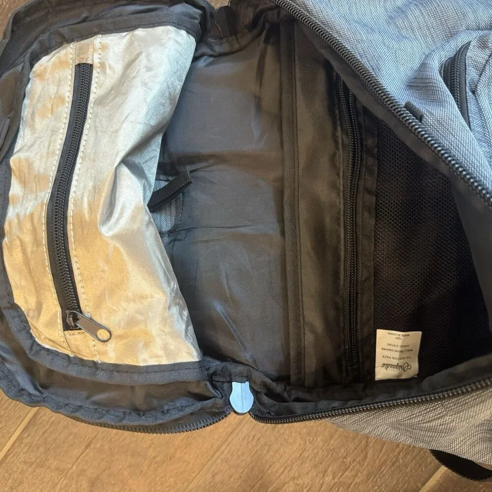 Microsoft Origaudio Mission Pack Laptop Backpack Gray Corporate Tech Bag NEW